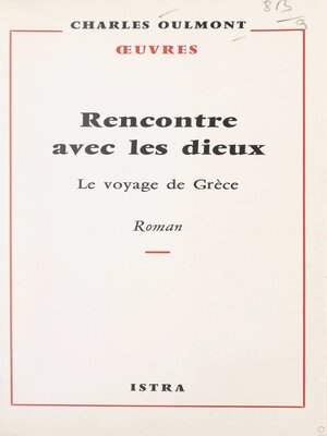 cover image of Rencontre avec les dieux